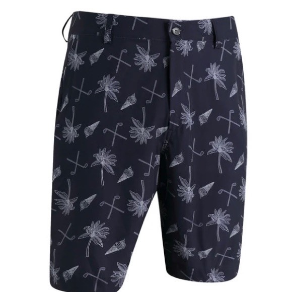 Men’s Maelreg Performance Pro Flex Golf Shorts Dark Navy Hawaii Club Nwt Size 32
